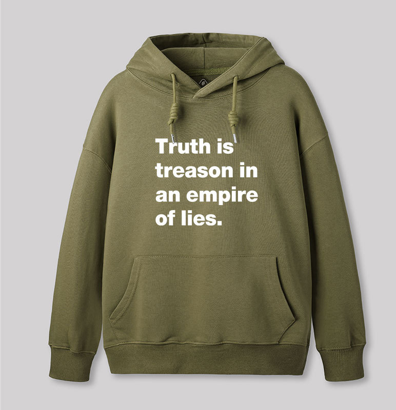 Truth Is Treason In An Empire Of Lies Geek Hoodie