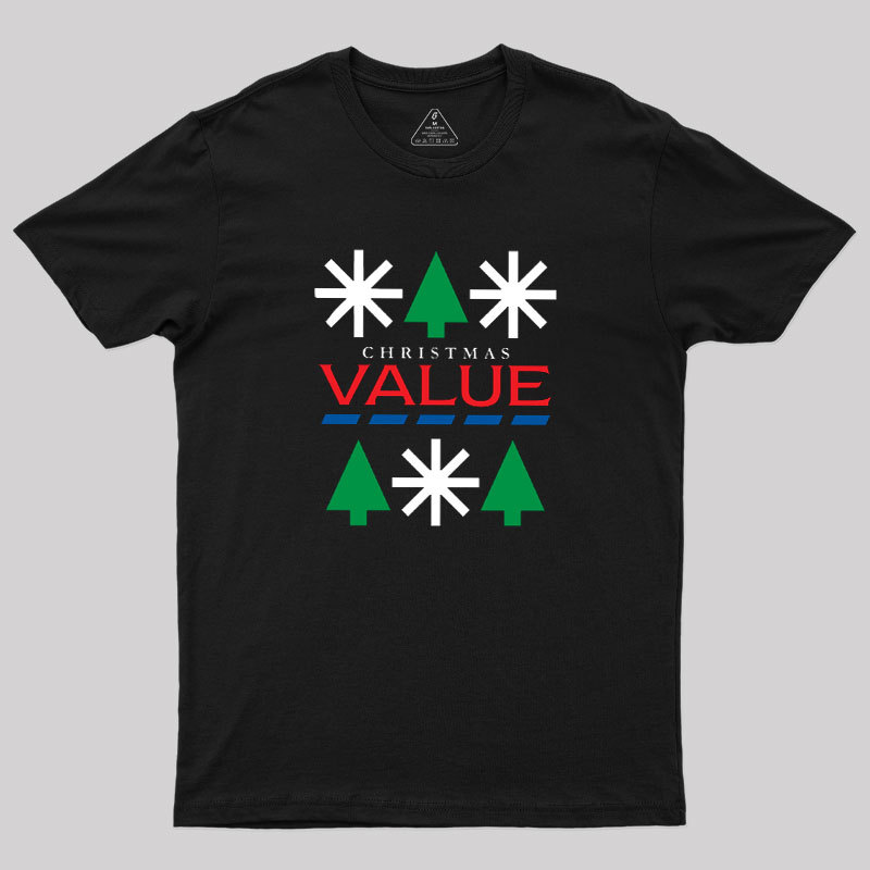 Value Christmas Geek T-Shirt