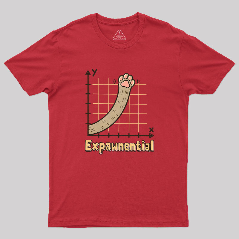 Expawnential Geek T-Shirt