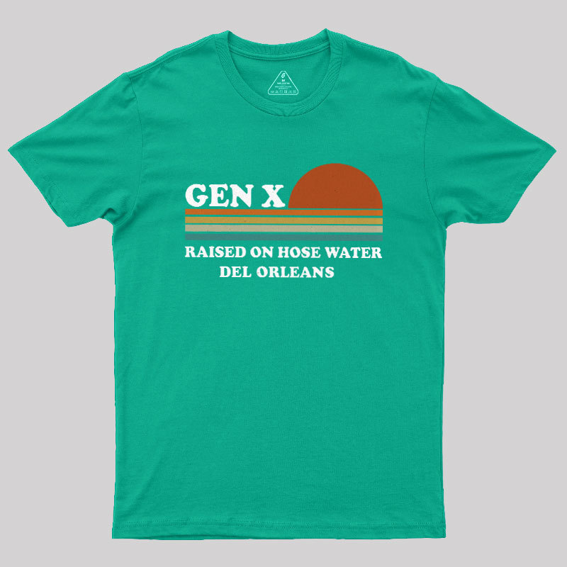 Gen-X Vintage Sunset Geek T-Shirt