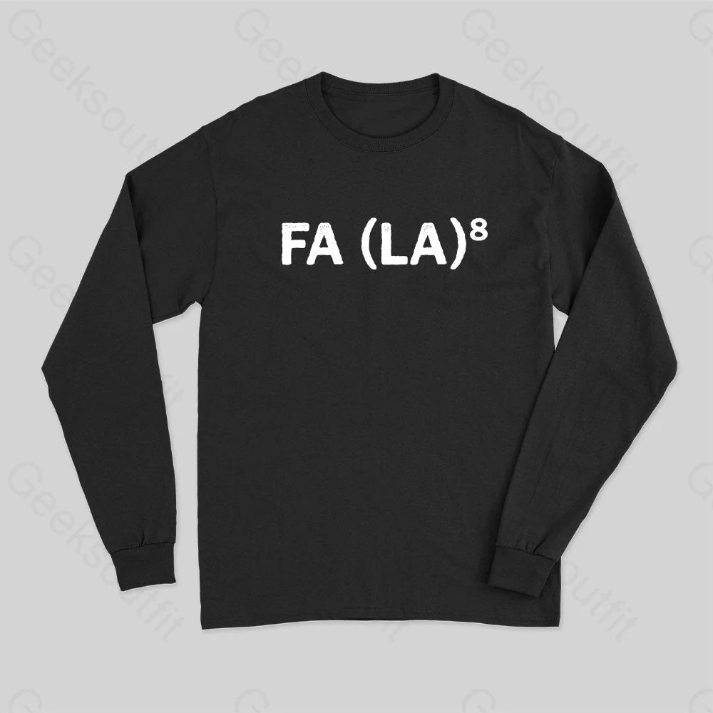 Fa (La)8 Long Sleeve T-Shirt Black / S
