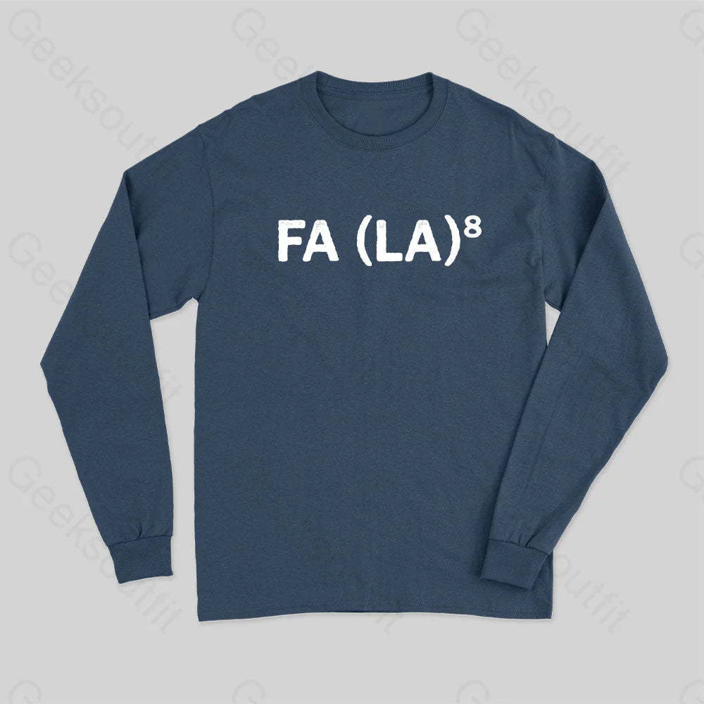 Fa (La)8 Long Sleeve T-Shirt Navy / S