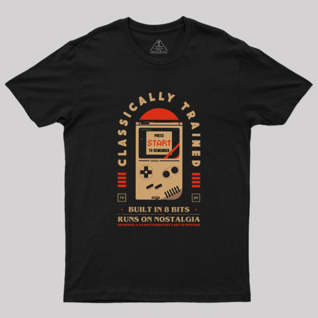 Runs On Nostalgia Geek T-Shirt