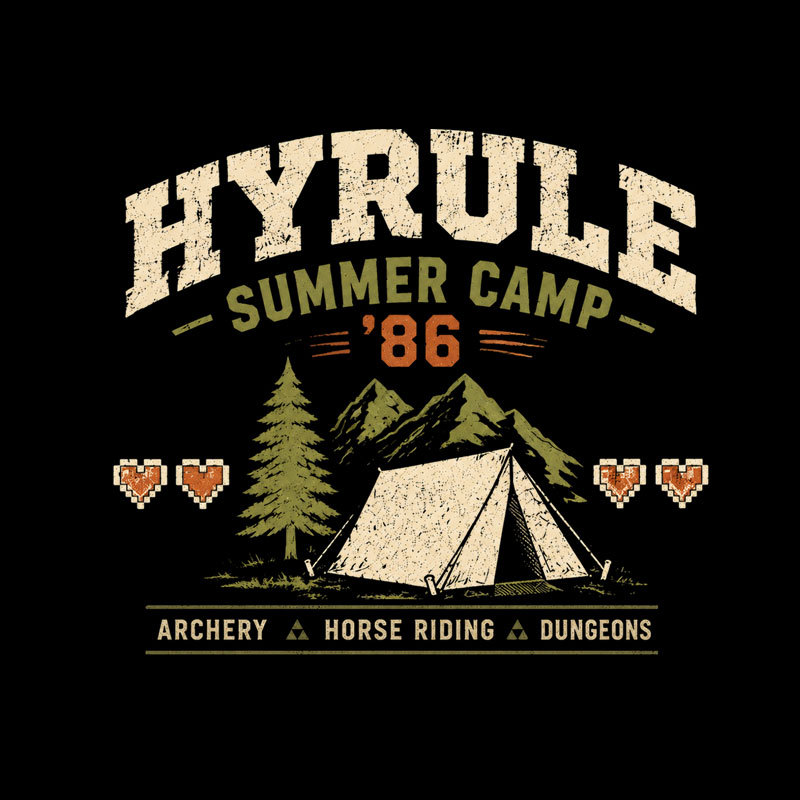 Adventure Camp Geek T-Shirt