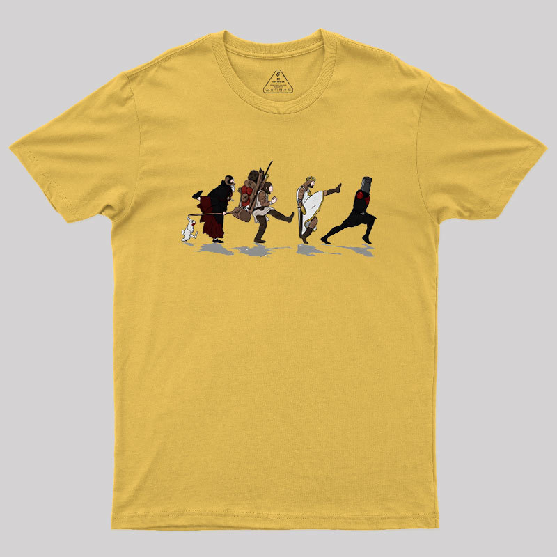 Walking Towards the Grail Geek T-Shirt