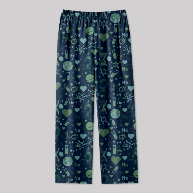 Beauty of Science Geek Loungewear Pants