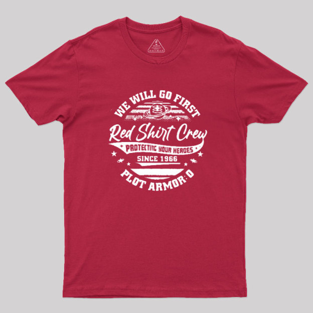 Red Shirt Crew Geek T-Shirt