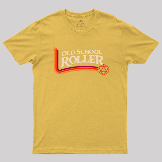 Retro Dice Roller Geek T-Shirt