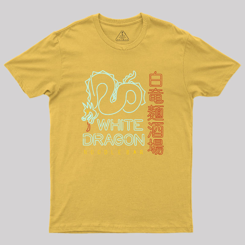 White Dragon Geek T-Shirt