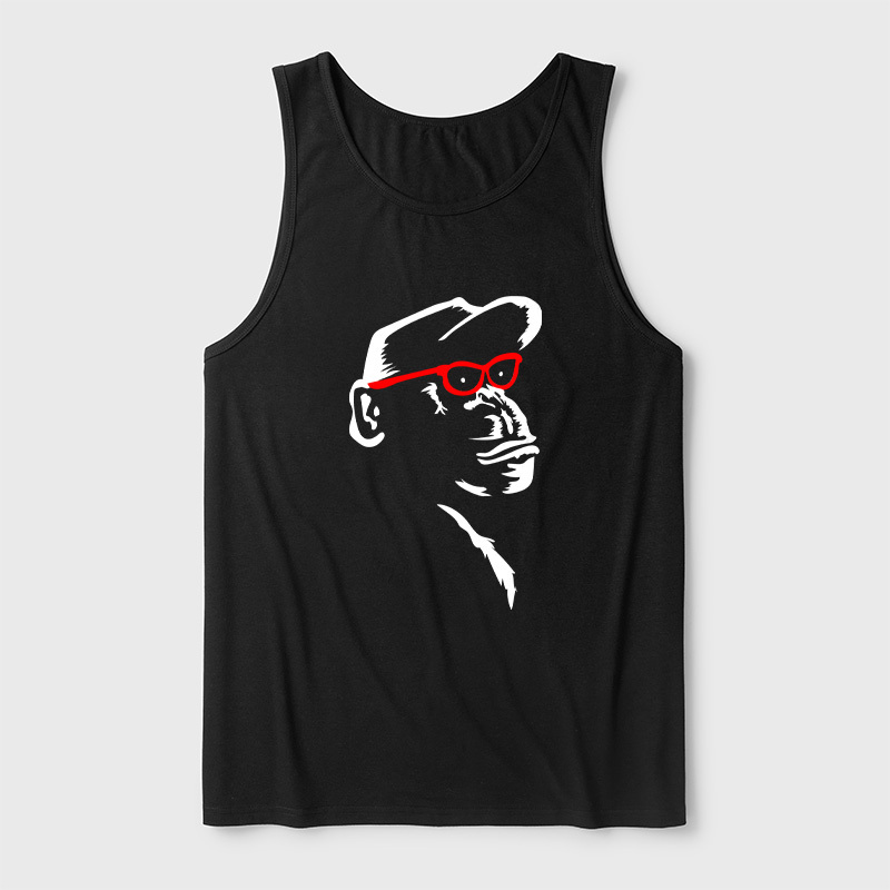 Monkey With Red Ultra Soft Heather Tank