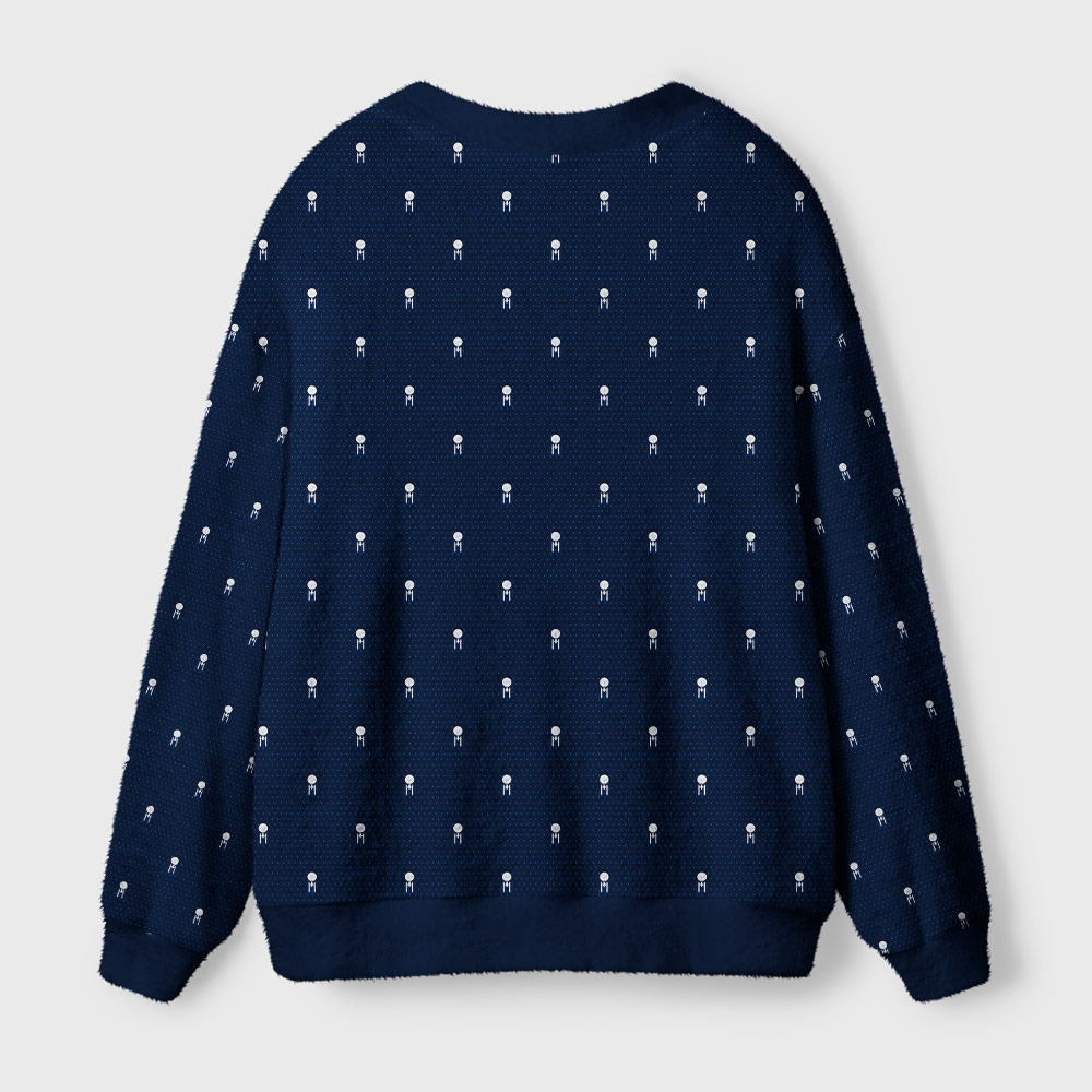 USS Enterpris Icon Geek Ugly Cardigan Sweaters