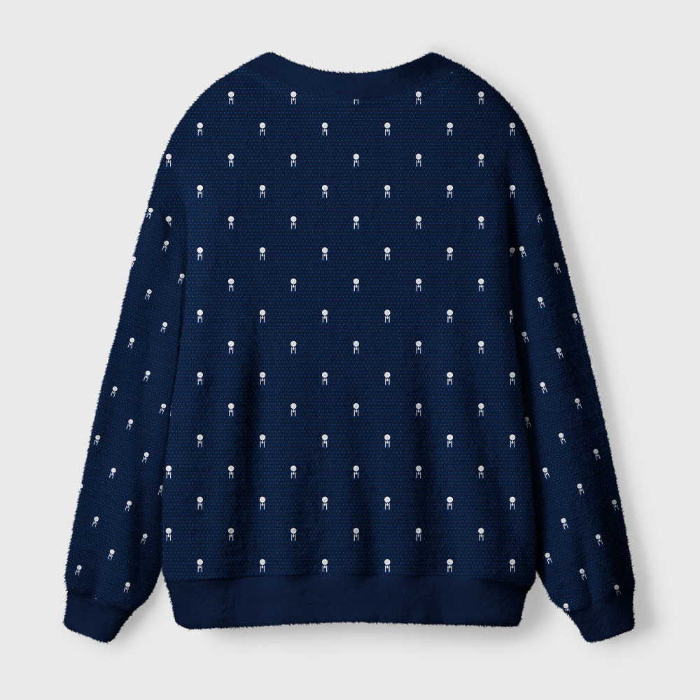 USS Enterpris Icon Geek Ugly Cardigan Sweaters