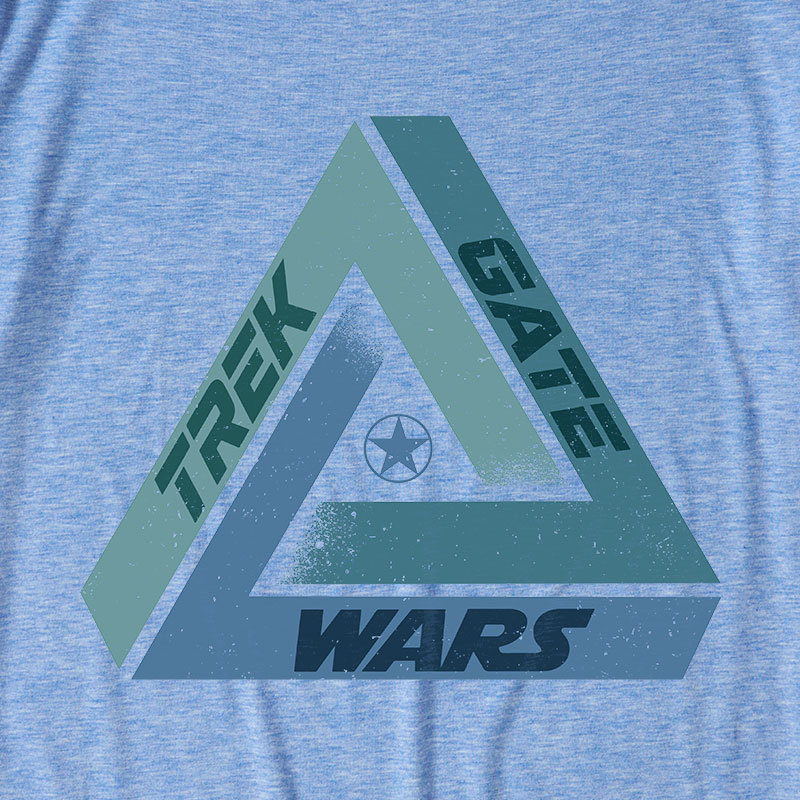 Sci?Fi Triangle Ultra Soft Heather Tee