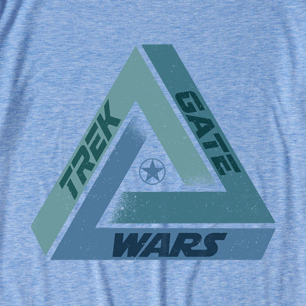 Sci?Fi Triangle Ultra Soft Heather Tee