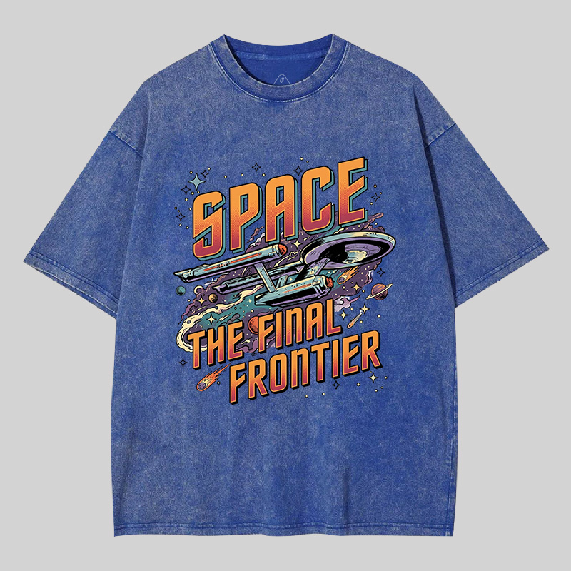 Final Frontier Geek Washed T-shirt