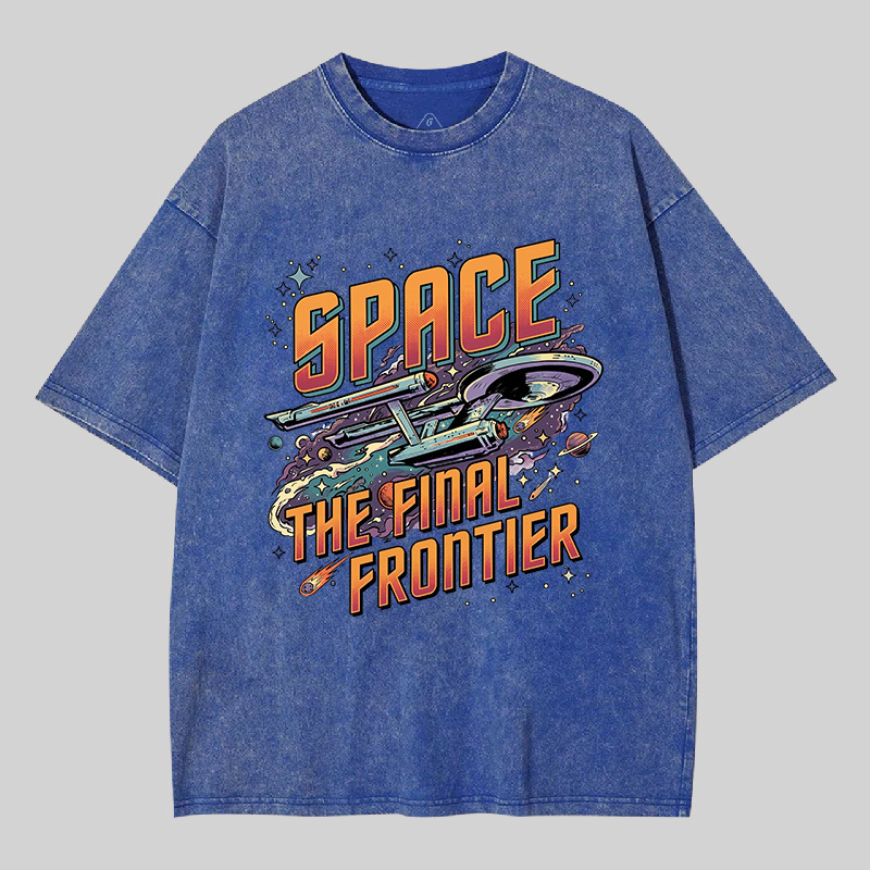 Final Frontier Geek Washed T-shirt