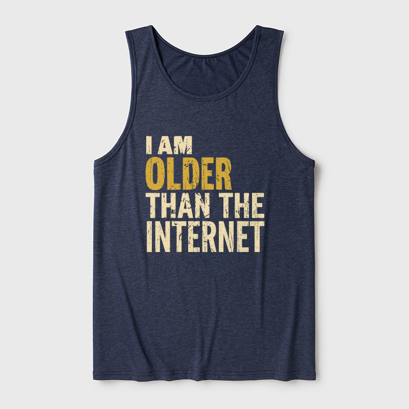 I'm Older Ultra Soft Heather Tank