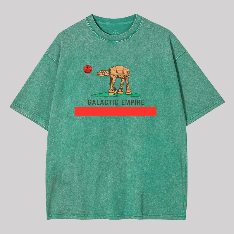 Galactic California Geek Washed T-shirt