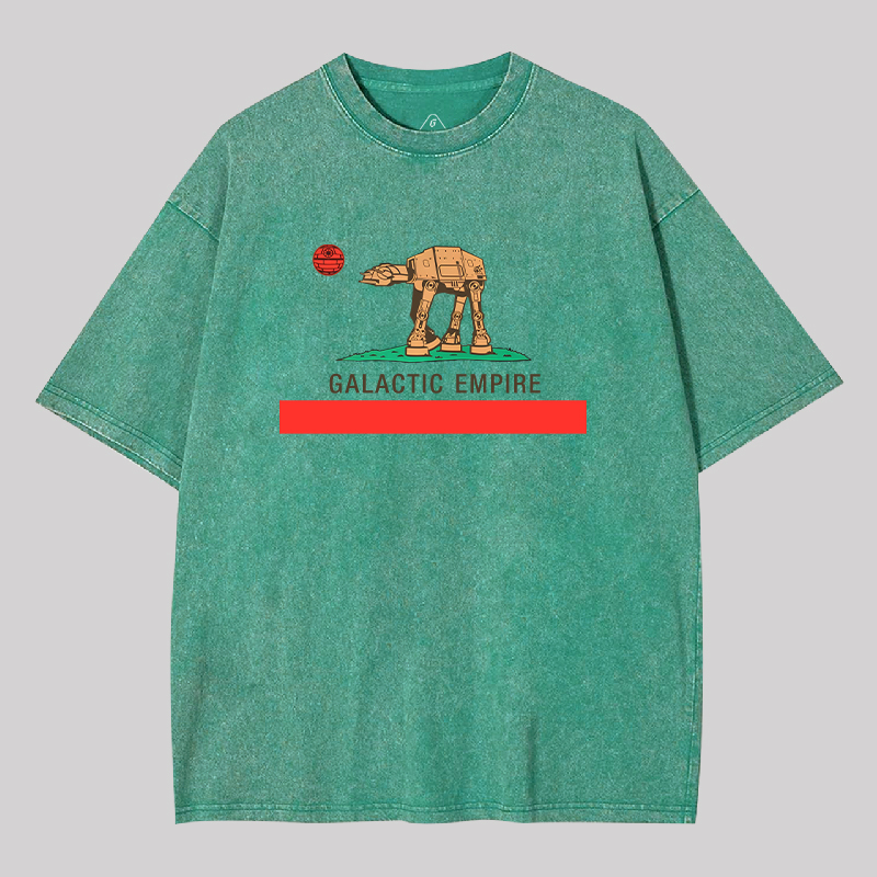 Galactic California Geek Washed T-shirt