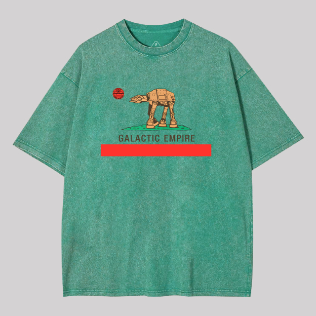 Galactic California Geek Washed T-shirt