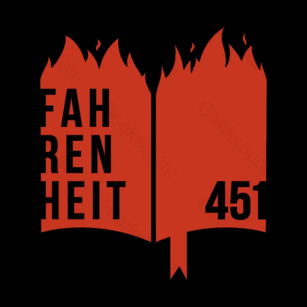 Fahrenheit 451 Geek T-Shirt