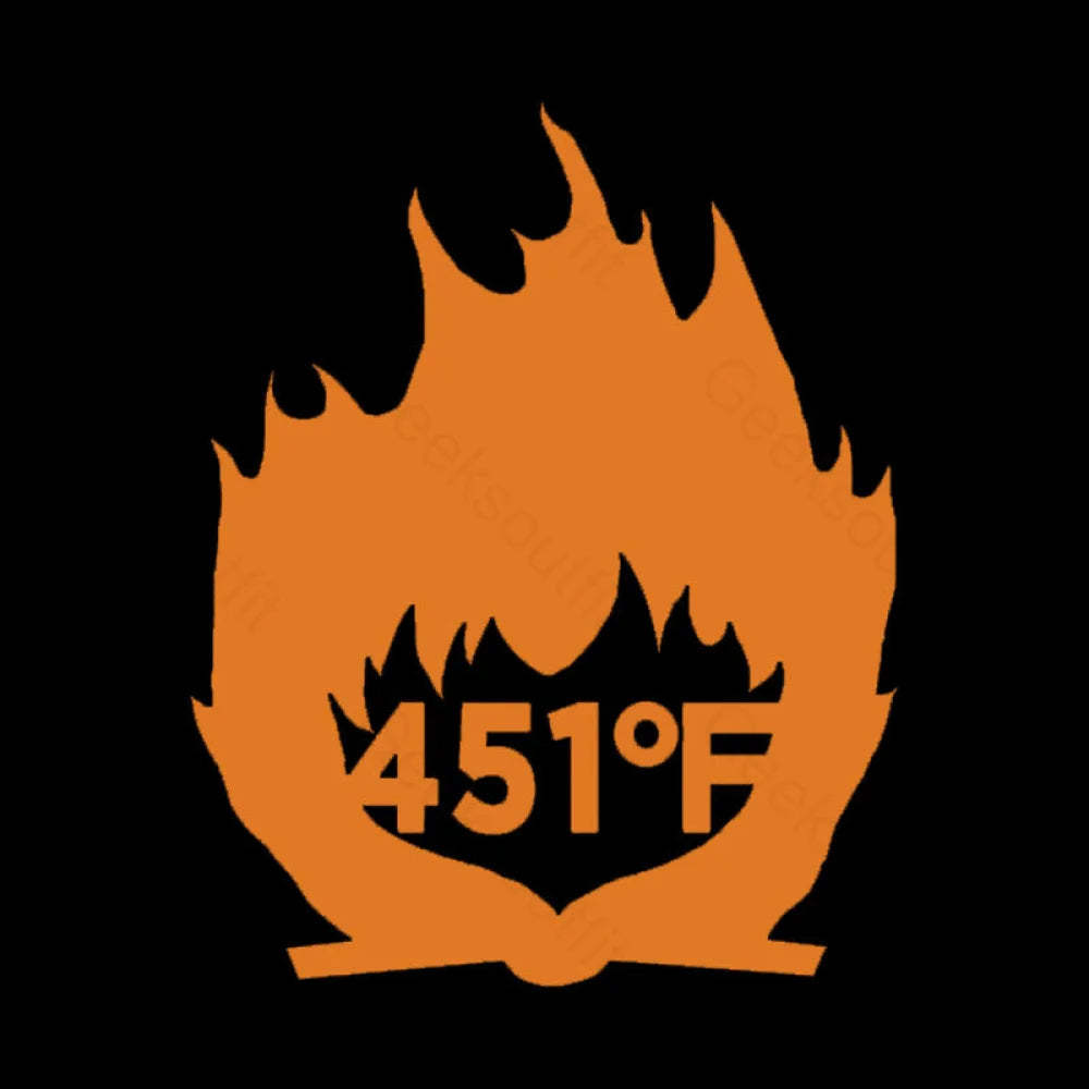 Fahrenheit 451 Nerd T-Shirt