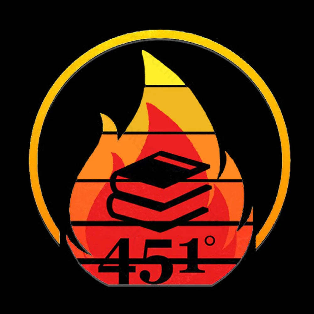 Fahrenheit 451 Retro Nerd T-Shirt