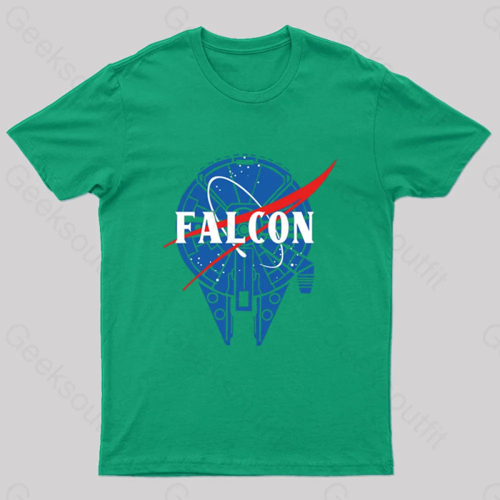 Falcon Geek T-Shirt Green / S