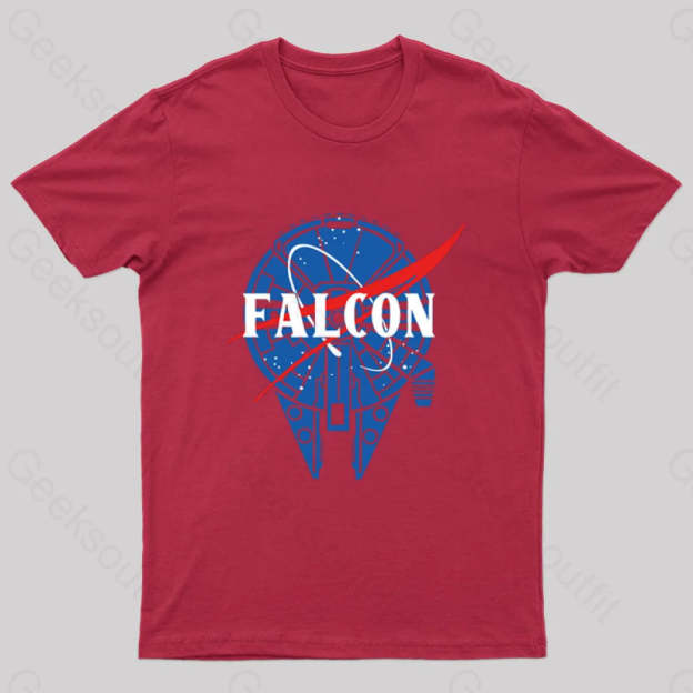 Falcon Geek T-Shirt Red / S