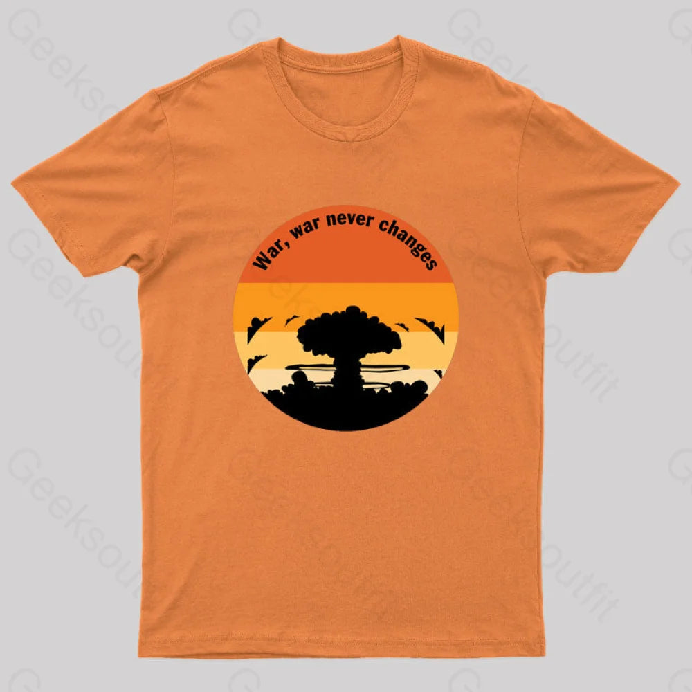 Fall Out War Never Changes Geek T-Shirt