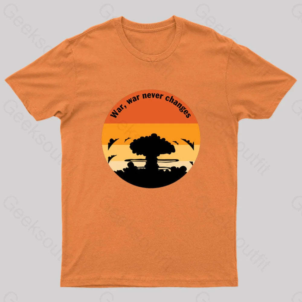 Fall Out War Never Changes Geek T-Shirt