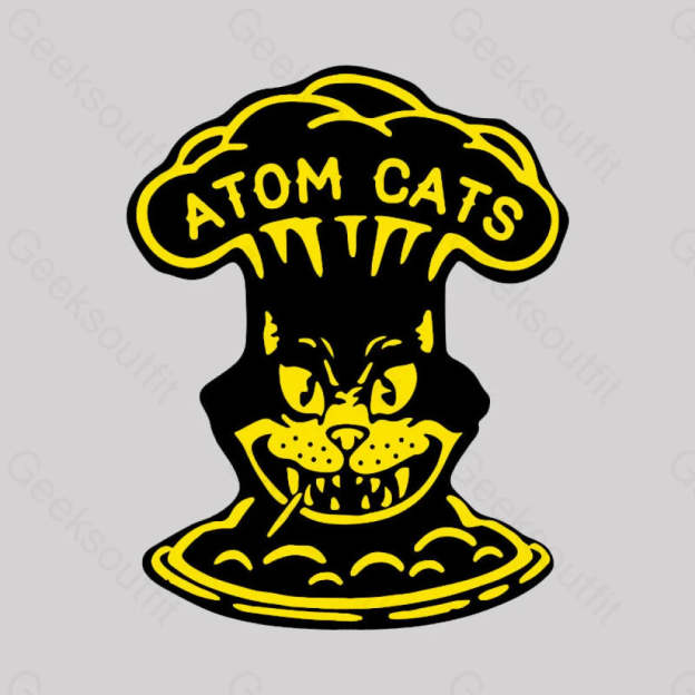 Fallout Atom Cats Garage Nerd T-Shirt