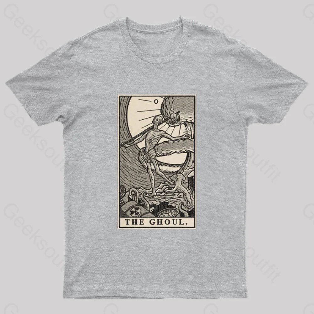 Fallout Fortune Tarot Geek T-Shirt Grey / S
