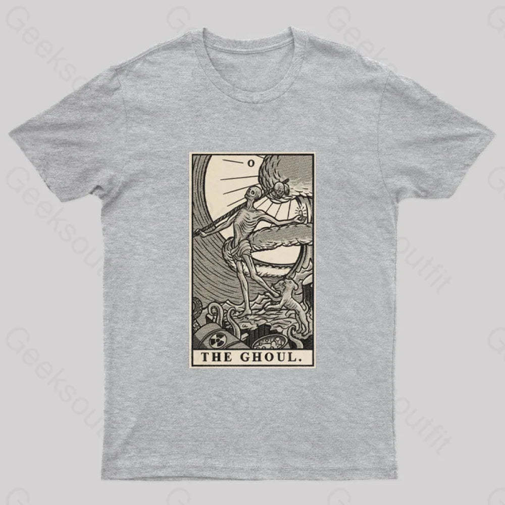 Fallout Fortune Tarot Geek T-Shirt Grey / S