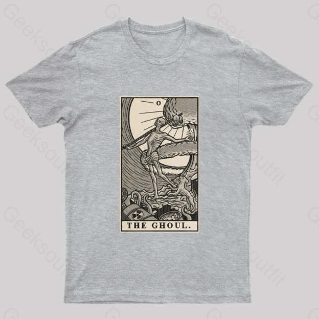 Fallout Fortune Tarot Geek T-Shirt Grey / S
