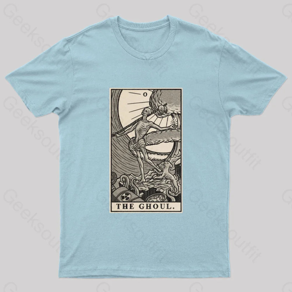 Fallout Fortune Tarot Geek T-Shirt Light Blue / S
