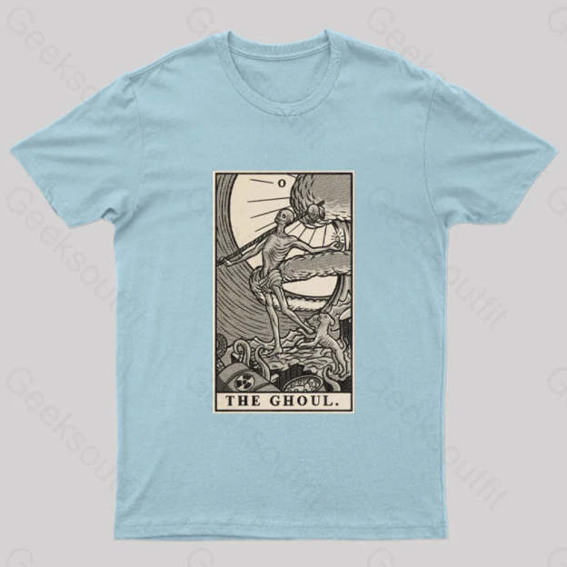 Fallout Fortune Tarot Geek T-Shirt Light Blue / S