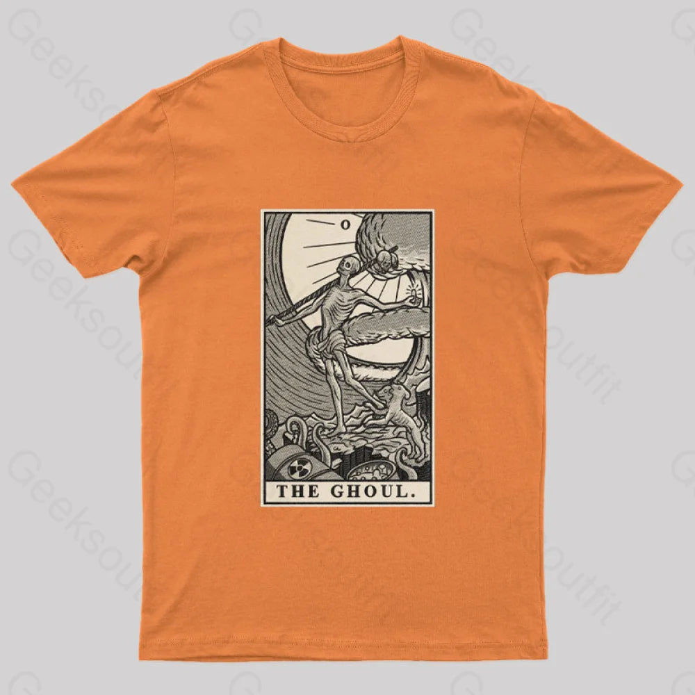 Fallout Fortune Tarot Geek T-Shirt Orange / S