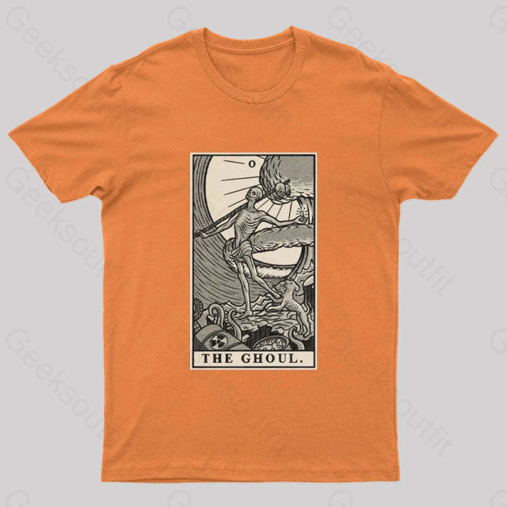 Fallout Fortune Tarot Geek T-Shirt Orange / S