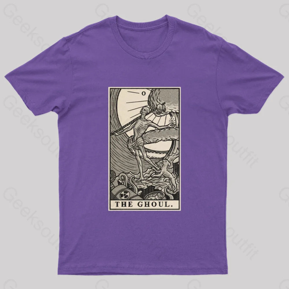 Fallout Fortune Tarot Geek T-Shirt Purple / S