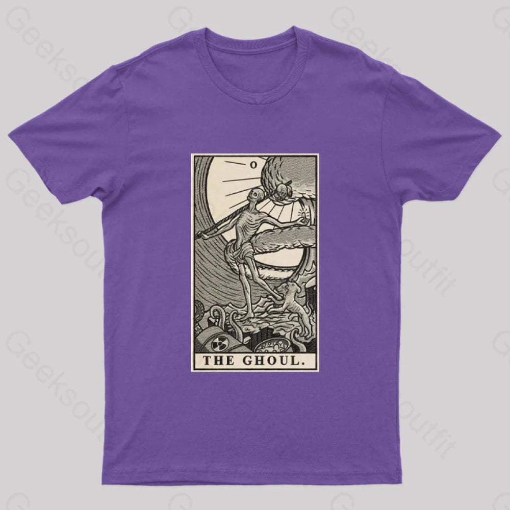 Fallout Fortune Tarot Geek T-Shirt Purple / S