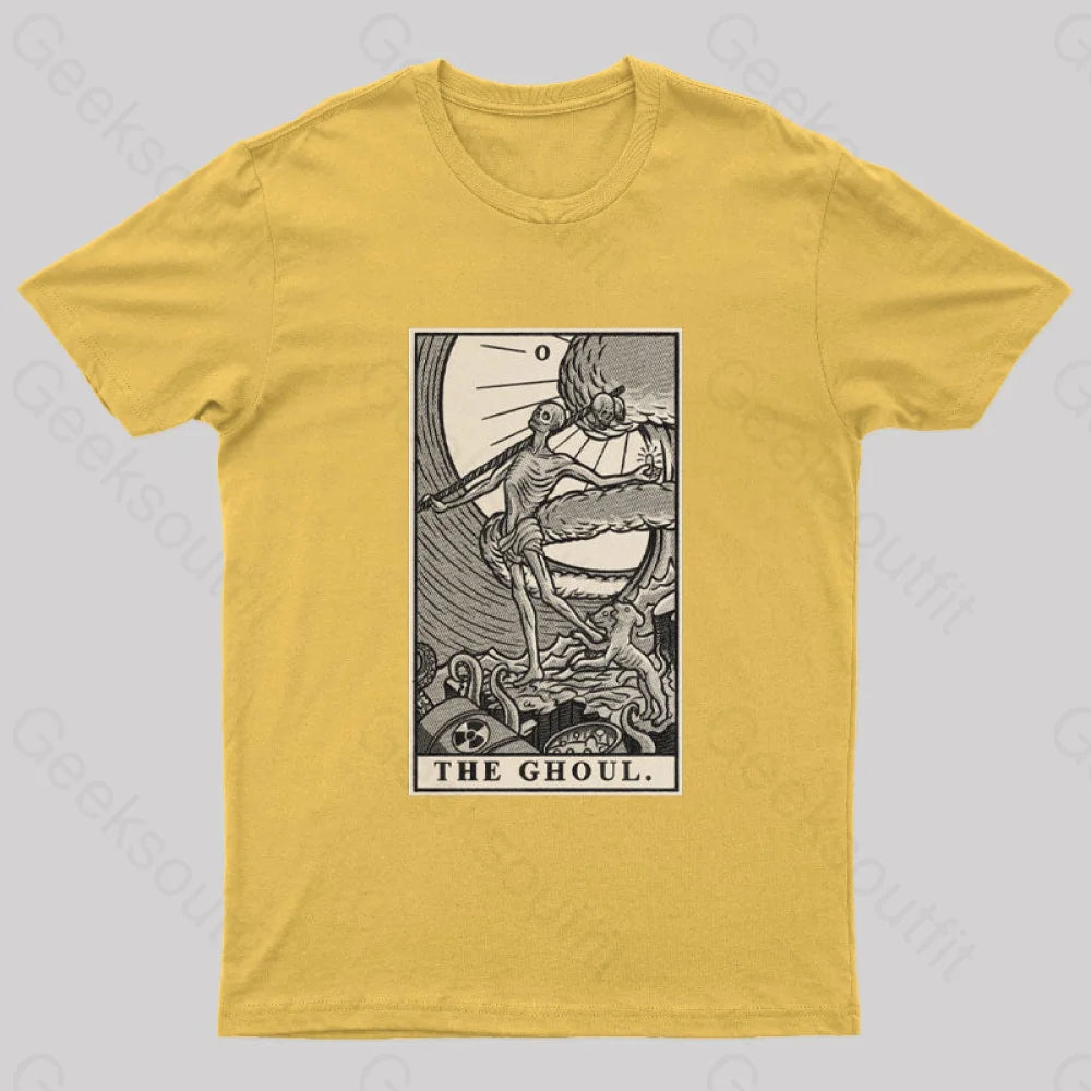 Fallout Fortune Tarot Geek T-Shirt Yellow / S
