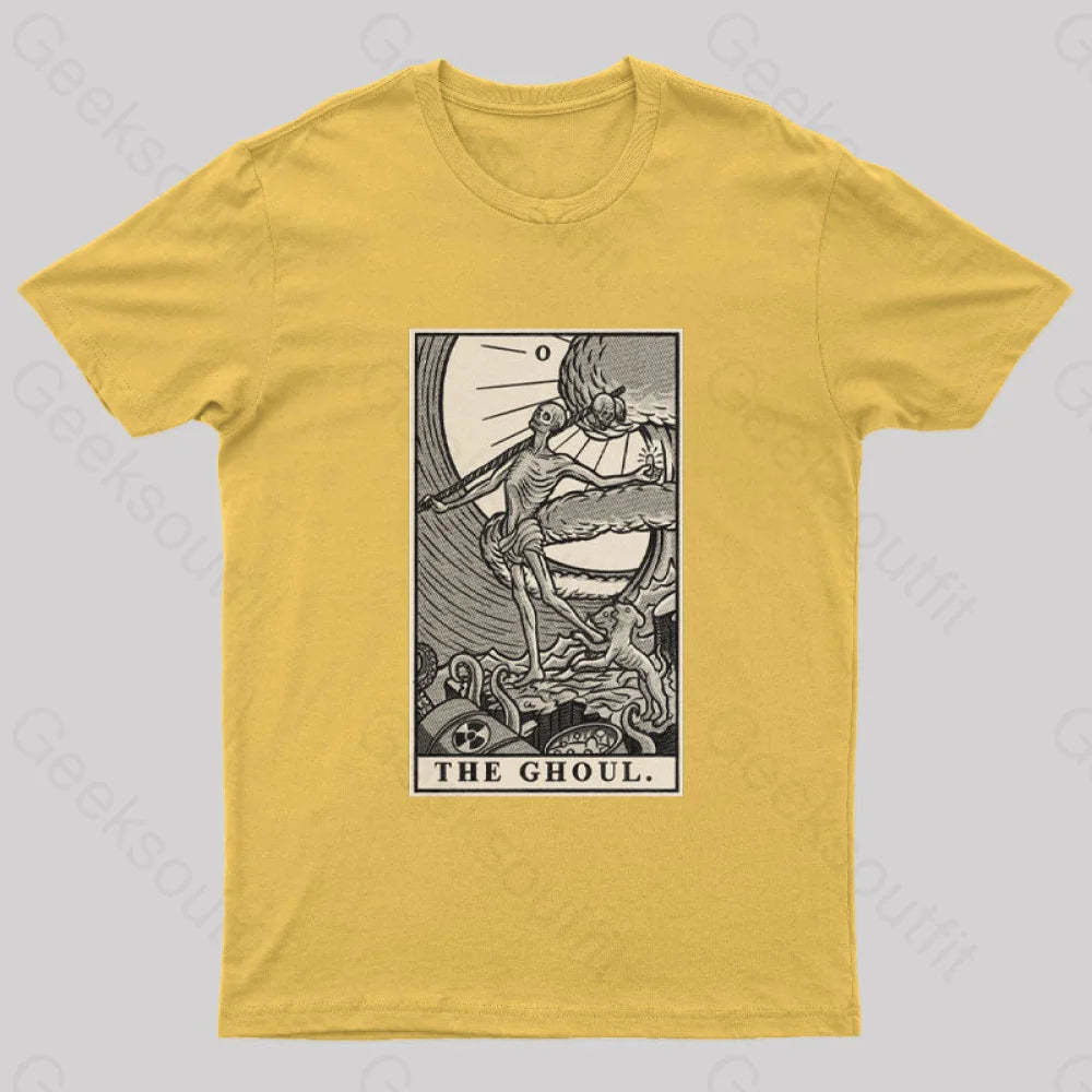 Fallout Fortune Tarot Geek T-Shirt Yellow / S