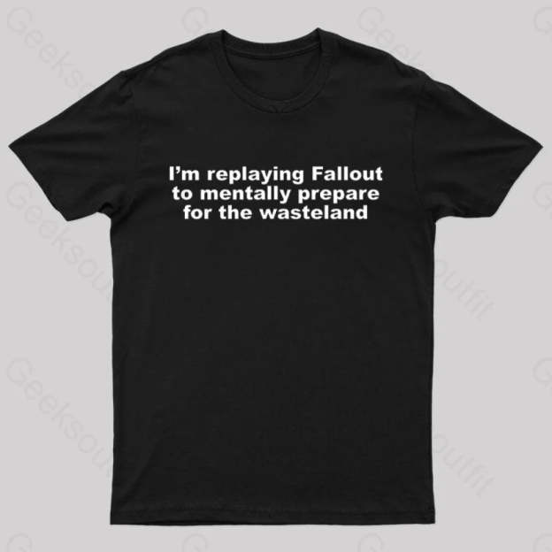 Fallout Prep Nerd T-Shirt Black / S