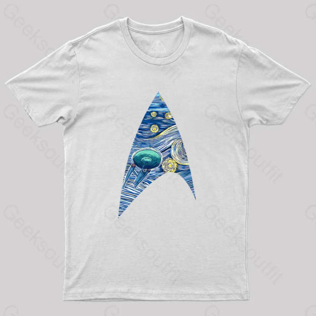 Fantasy Cosmic Voyage T-Shirt White / S Yc