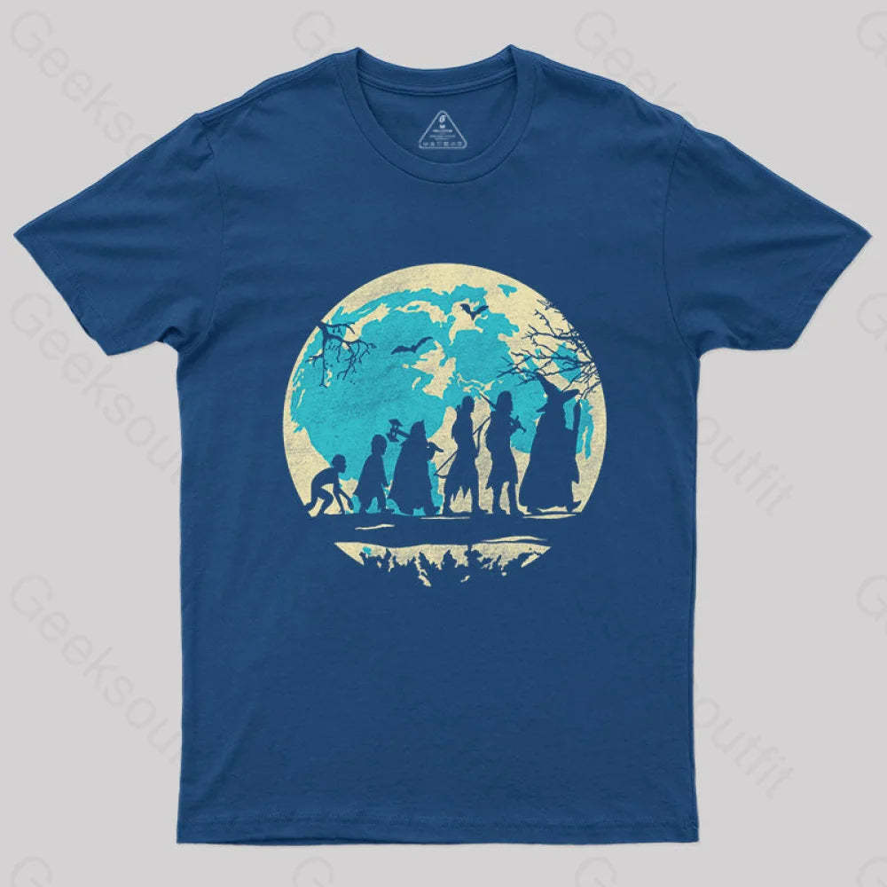 Fantasy Evolution T-Shirt Navy / S