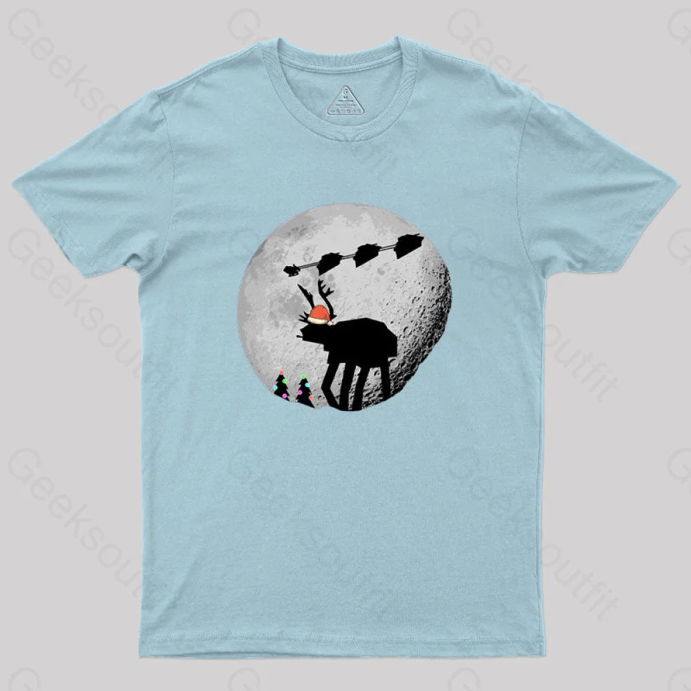 Far Away Geek T-Shirt Light Blue / S