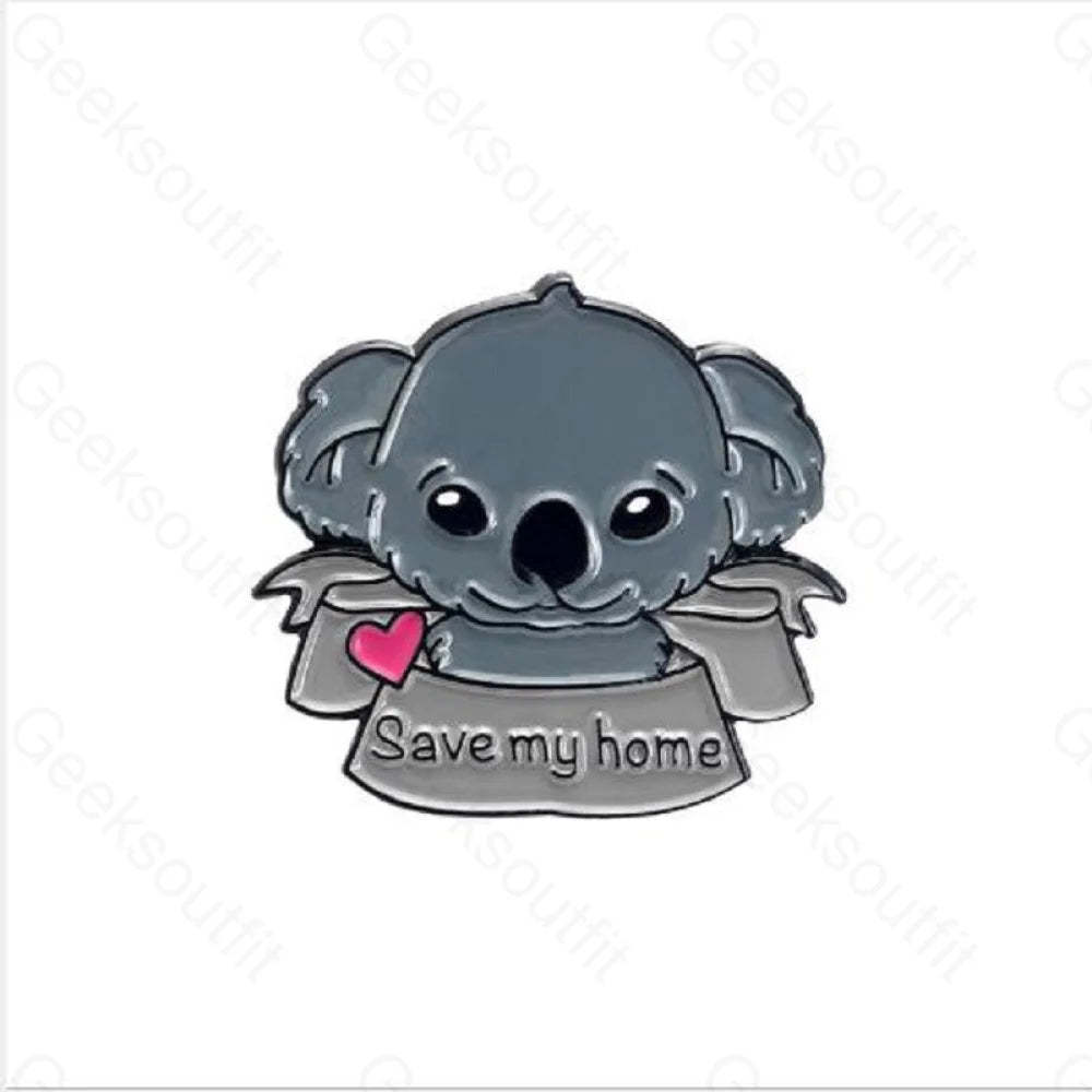 Fashionable New Cute Koala Pins Wy0196