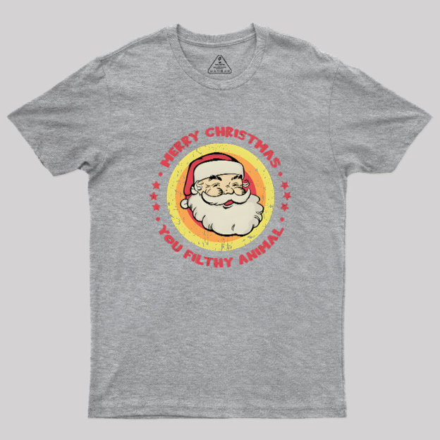 Santa Loves You Geek T-Shirt
