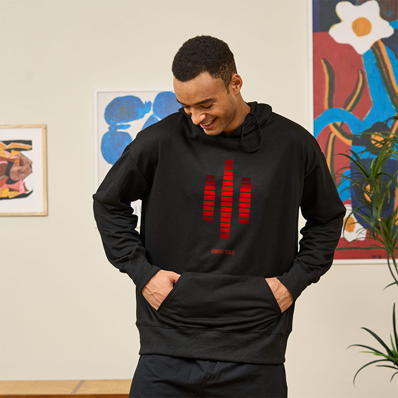 Knight Rider Voice Box Geek Hoodie